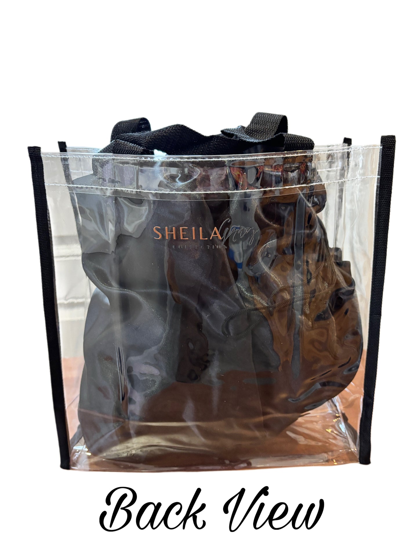 Sheila Gray Muse Clear Tote Bag