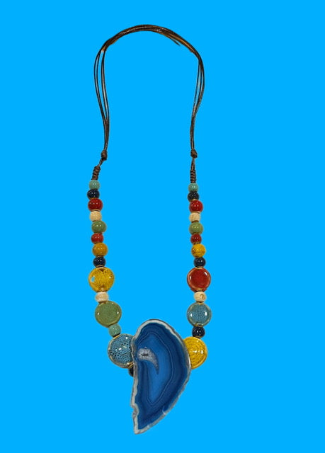 Candy Coated Enamel necklace