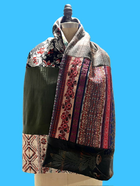 Reversible Jacquard Mix Scarf