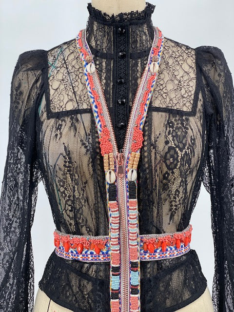 Aztec Zipper Wrap