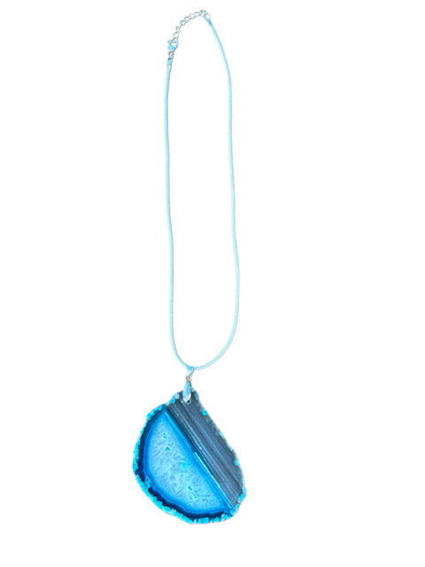 Ocean Breeze Agate Necklace