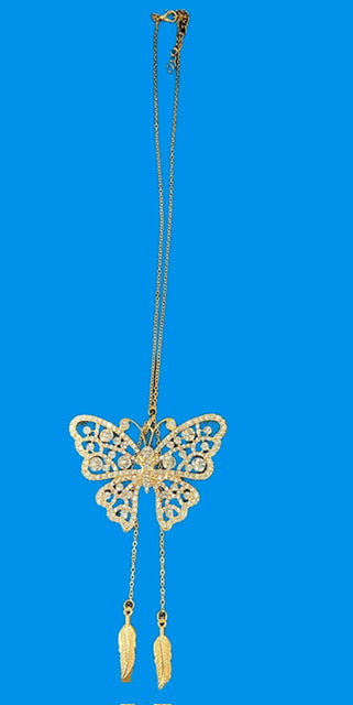Butterfly Leaves Necklace