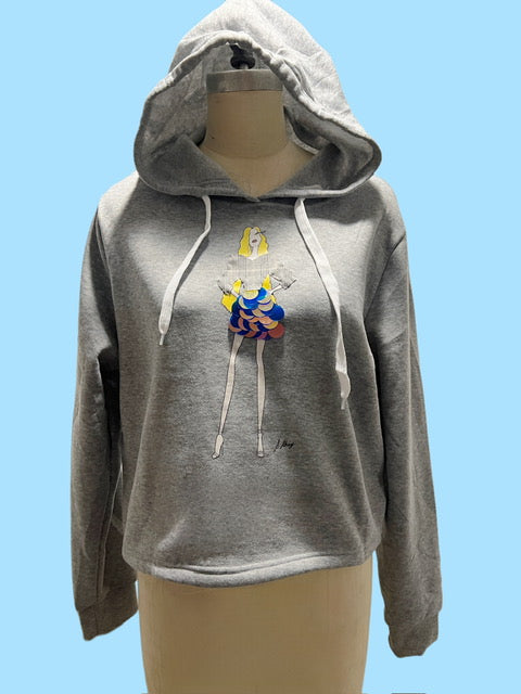 Plaid Pedals Hoodie