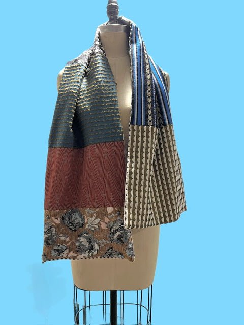 Jacquard Reversible Mix Scarf