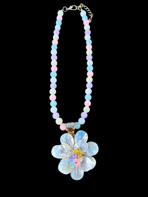 Pastel Garden Radiance Necklace