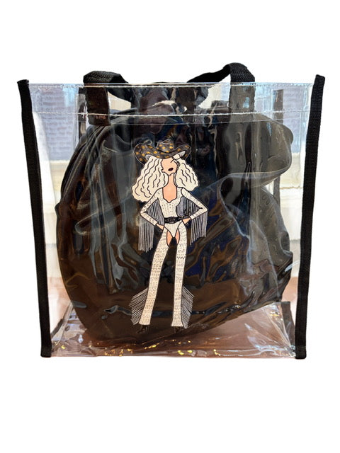 Sheila Gray Wild Confidence Clear Tote