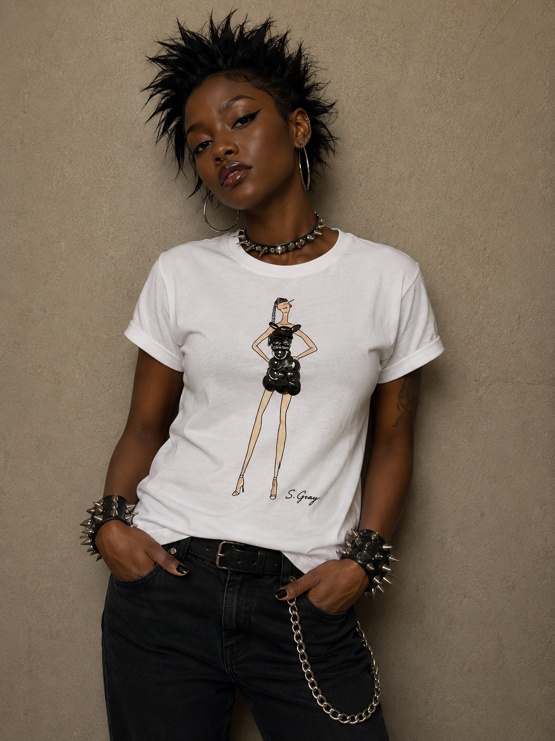 SGC Pewter Edge™ 3D Couture Tee