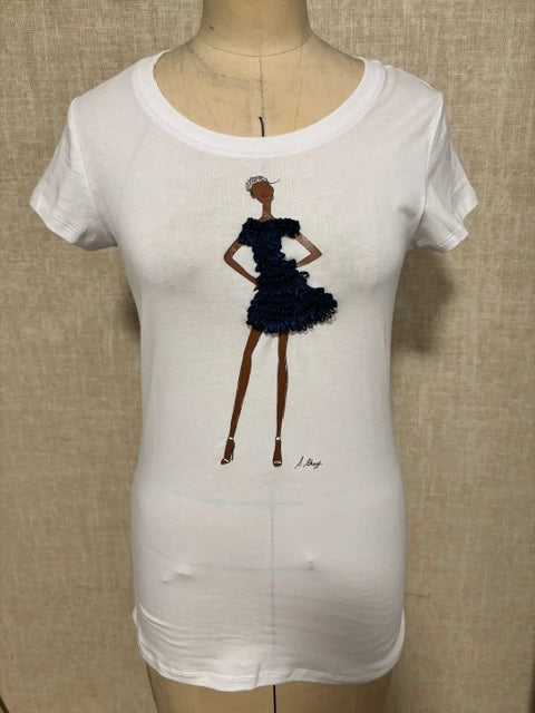 SGC Midnight Elegance™ 3D Couture Tee