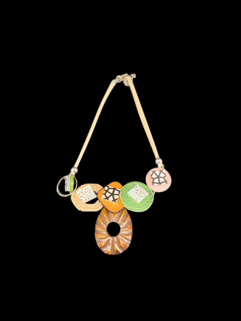 Wicker Woven Necklace