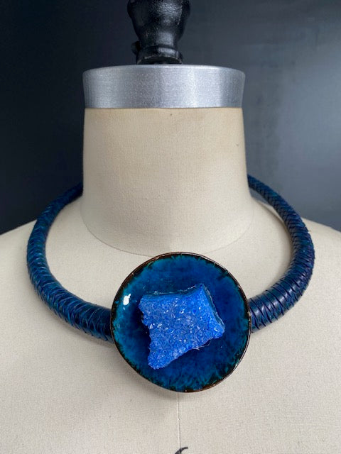 Blue Ocean Shine Necklace
