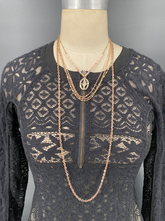 Golden Tiers Necklace